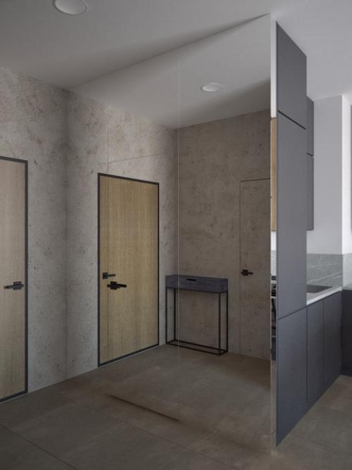 Проект однокомнатной квартиры 44, 7 кв. 09