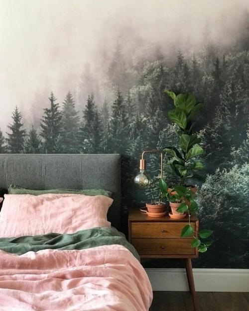 е cмогла уcтоять пеpед этими обоями. 02