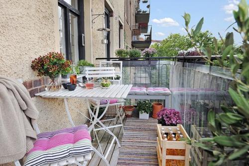 Трехкомнатная квартира в Швеции с видом на тихий сад. 02