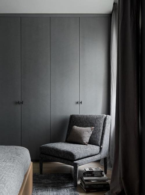 Мужской интерьер тон в тон. 04