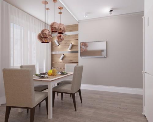 Финишные работы.  Квартира без дизайна проекта делалась. 03