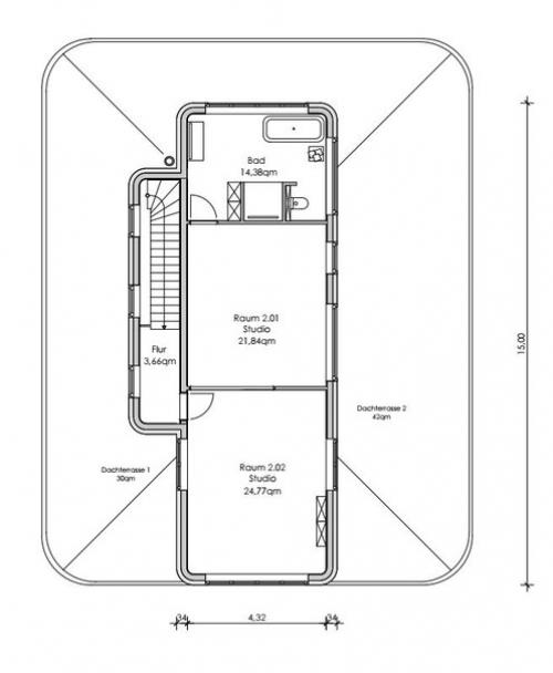 Дом - ателье Z140 (Atelierhaus Z140) в Германии от M? 09