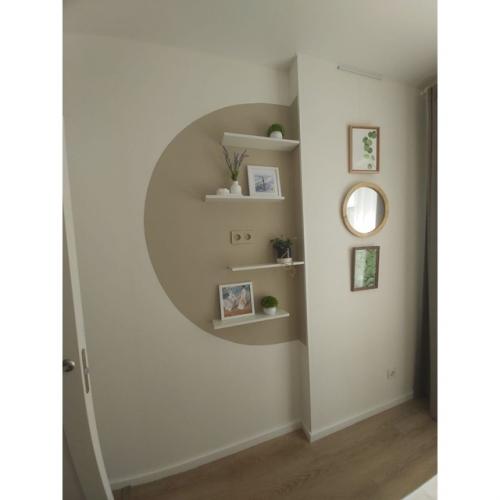 В предыдущем посте были скетчи для разработки этого интерьера! 05