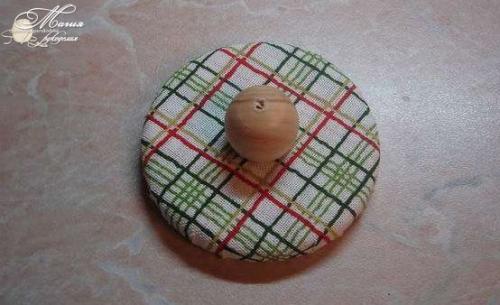 Бочонок из прищепок. 06