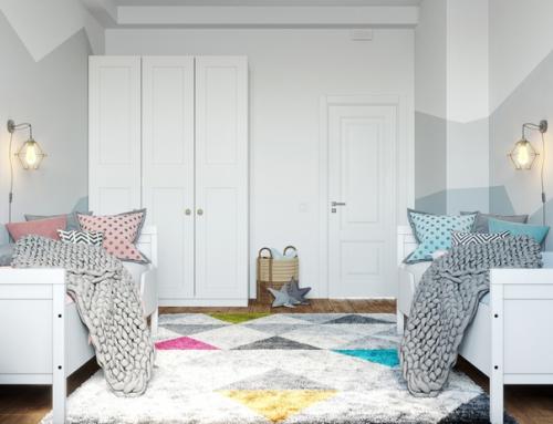 Дизайн - проект 3-х комнатной квартиры для семейной пары с двумя маленькими детьми. 01