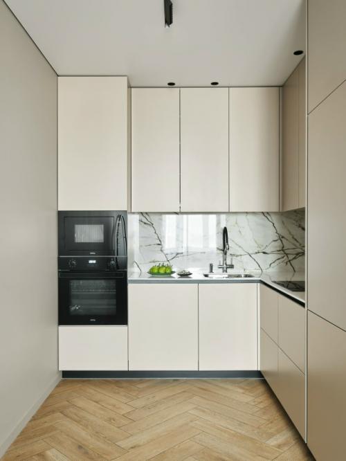 Интерьер 1-комнатной квартиры 39 м 2 в ЖК симпл в Тюмени. 03