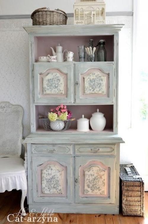 Буфет Прованс.  Популярный интерьерный стиль Прованс уютом и комфортом отличается. 07