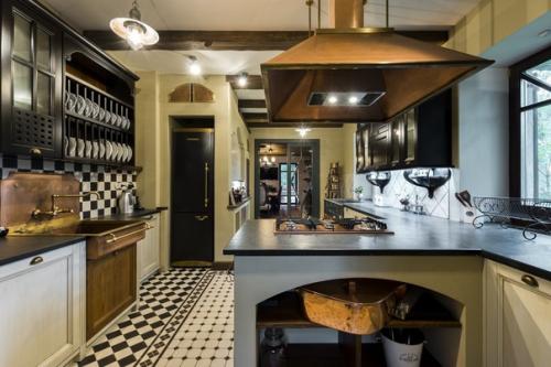 Кухня в стилe шале. 05