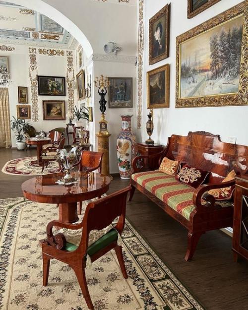 Впечатляющие интерьеры дворца Строгановых - Голицыных в усадьбе Марьино. 08