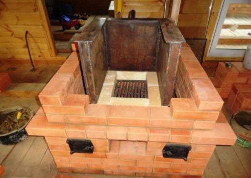 Как сделать камин своими руками. 08