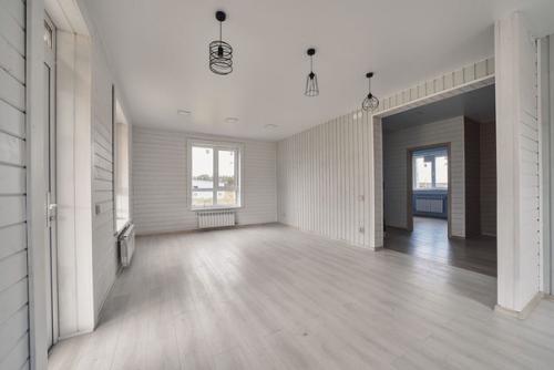 Absolutely White.  Кухня - гостиная в белом цвете. 02