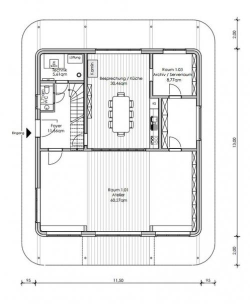 Дом - ателье Z140 (Atelierhaus Z140) в Германии от M? 08