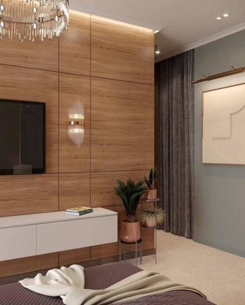 Мастер - спальня и ванная в проекте ЖК макаровский, 83 м 2. г. Екатеринбург. 04