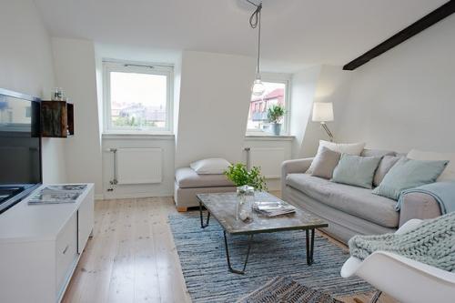 Пентхаус в скандинавском стиле в Швеции. 04