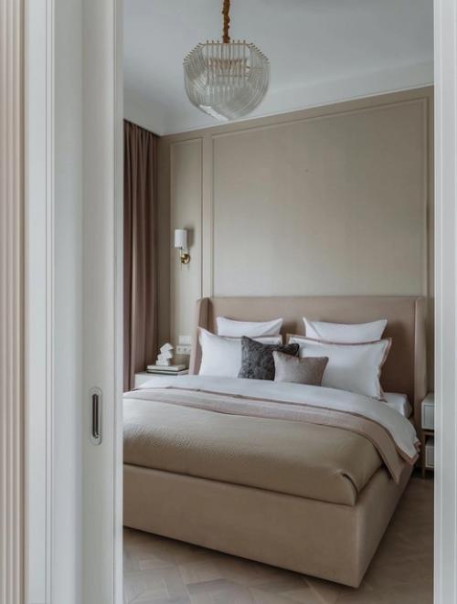 Реализованный интерьер элегантной квартиры, площадью 81 кв. 02