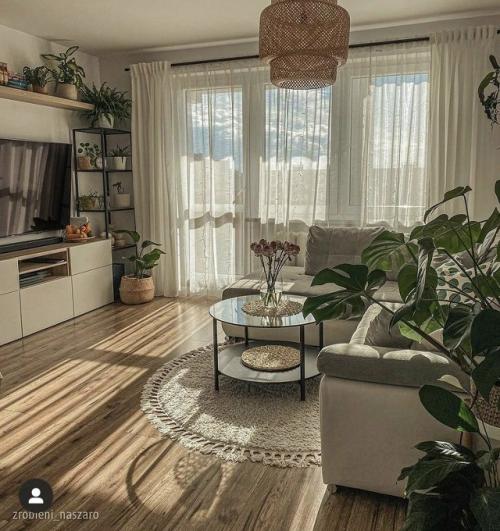 Оформление окон в скандинавских интерьерах. 03