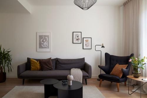 Чудесная квартира в шведском таунхаусе 1920-х годов. 01