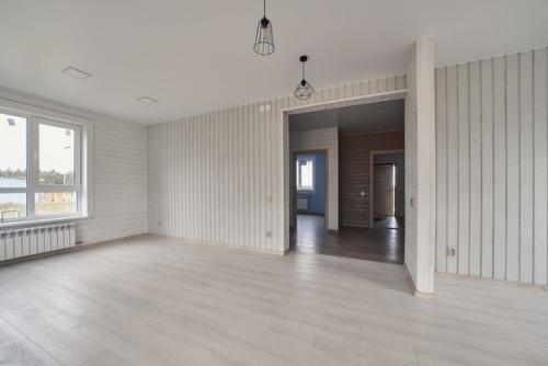 Absolutely White.  Кухня - гостиная в белом цвете. 03