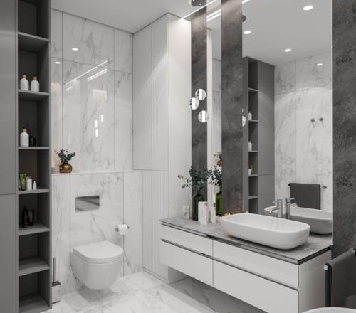 Новую неделю мы начнём с белоснежной ванной для нашего проекта в санкт Петербурге. 01