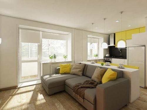 Дизайн в хрущевке Лучик Солнца. 03