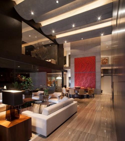 Особняк Casa CH от компании GLR Arquitectos в Мексике. 07