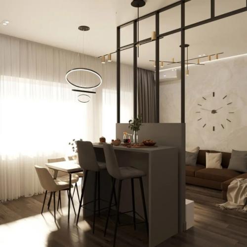 Современный интерьер вторичной квартиры. 03