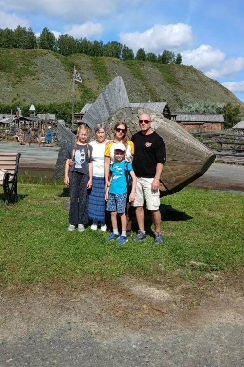 Выходные в Тобольске провели. 

