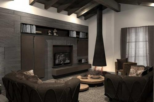 Апартамент лензерхайде (Appartamento Lenzerheide) в Швейцарии от Angelo Pozzoli Architetto. 06