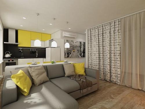 Дизайн в хрущевке Лучик Солнца. 04