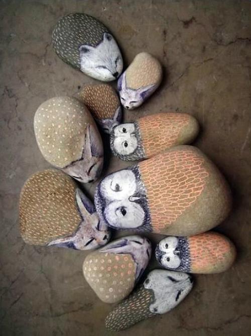 10 украшений из морских камней, которые можно сделать вместе с ребенком. 02 10 украшений из морских камней, которые можно сделать вместе с ребенком. 02