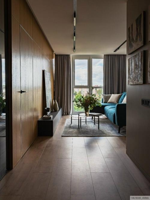 Лаконичный интерьер с умной планировкой. 01