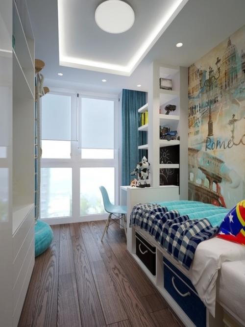 Дизайн - проект детской для мальчика. 02