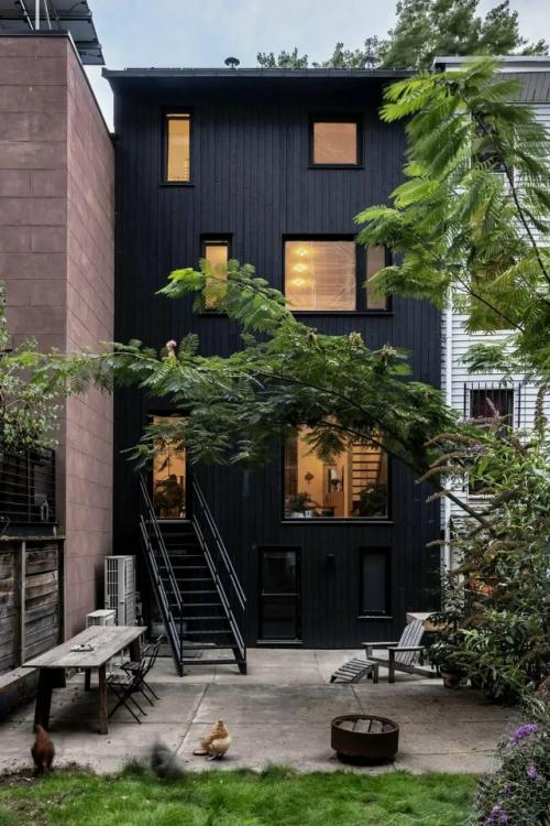 Экологичный таунхаус в Бруклине. 01