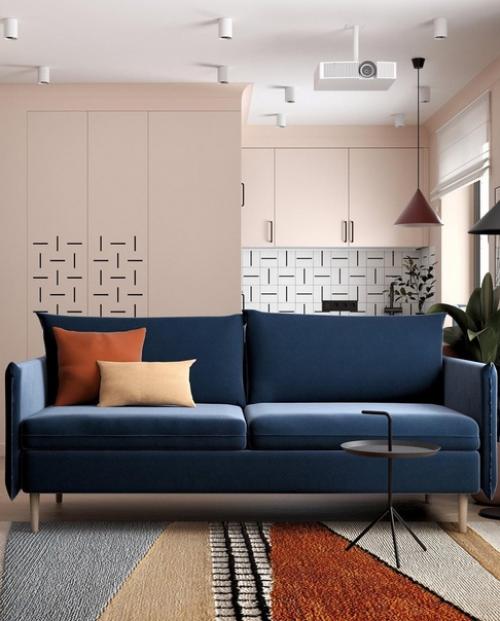 Что может быть красивее, чем вот такой сочетание оттенков и современная мебель. 04