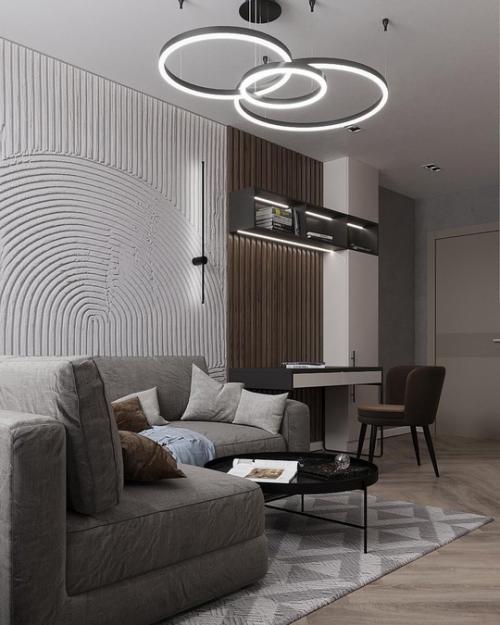 Работаю с разными стилями - но очень люблю лофт и его элементы. 03