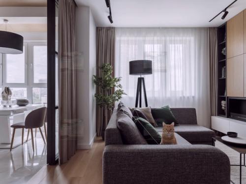 Прозрачный и легкий интерьер может создать ощущение простора и уюта. 01