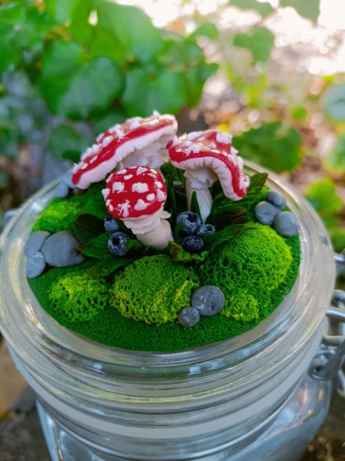 Наконец - то могу продемонстрировать декор посуды для кухни. 03