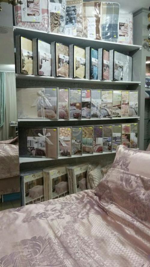 Салон штор Эскиз принимает заказы на спальные комплекты, покрывала и подушки, под ваш интерьер? 01