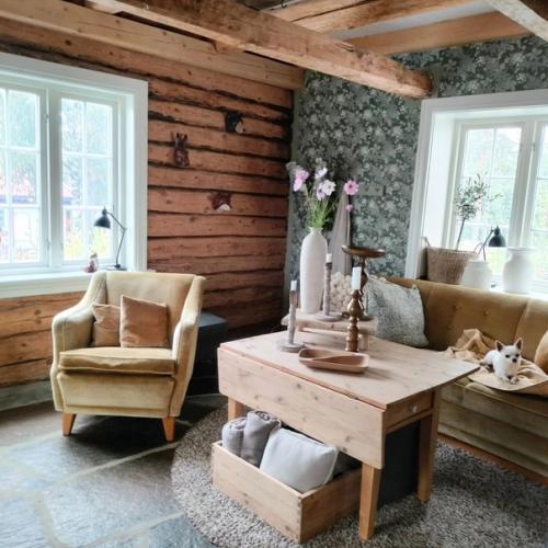 Этот красивый деревенский дом на землях прекрасной Швеции расположился. 04