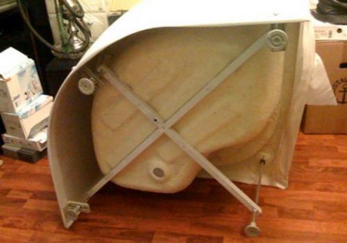 Душевые поддоны. Поддон для душа служит основанием душевой кабины и изготавливается из различных материалов. 05