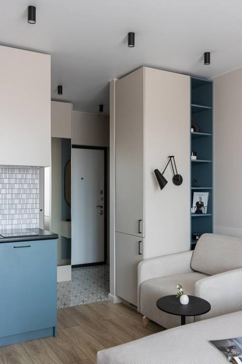 Интерьер квартиры - студии 23, 3 кв. 05