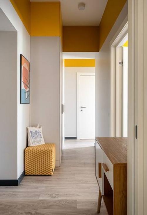 Интерьер квартиры с яркими акцентами. 08