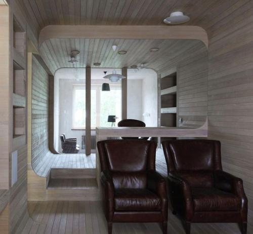 Деревянная квартира в Москве от петра костелова. 04