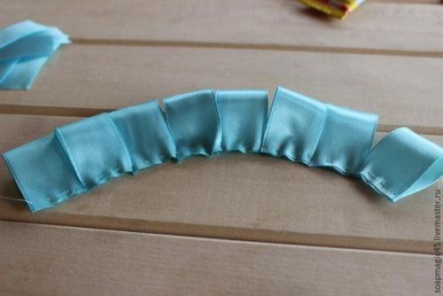 Красивые бантики из атласных лент? 06