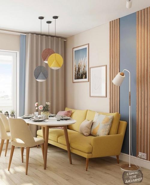 Кухня - гостиная, площадью - 13, 2 кв. 07