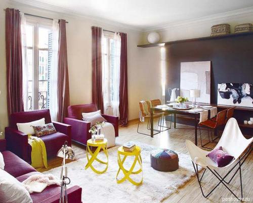 Современная и яркая семейная квартира в г. Барселона, 90 кв. 02