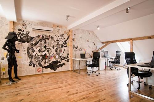 Крутой интерьер офиса дизайн - студии X3 от Ezzo Design! 02