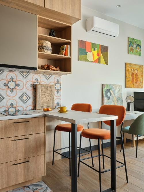 Оазис посреди мегаполиса: квартира - малышка 30 кв. 05