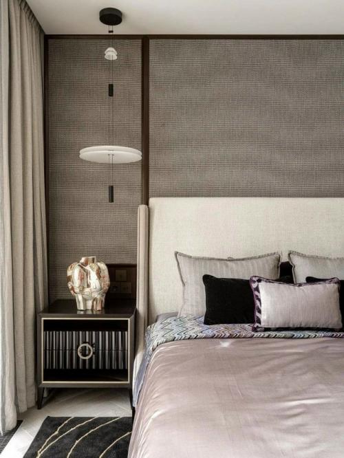 Современный интерьер московской квартиры результатом работы Елены поворовой стал. 06