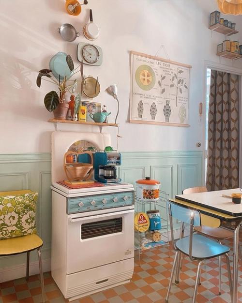 Эта невероятная квартира в Ницце как музей винтажных вещей выглядит. 03